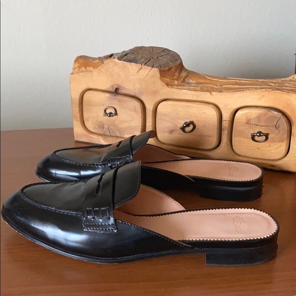 JCrew Academy Penny-Loafer Mules - Picture 2 of 6